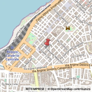 Mappa Via Fra' Gesualdo Melacrin?,  28, 89127 Reggio di Calabria, Reggio di Calabria (Calabria)