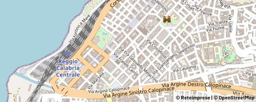 Mappa Reggio di Calabria
