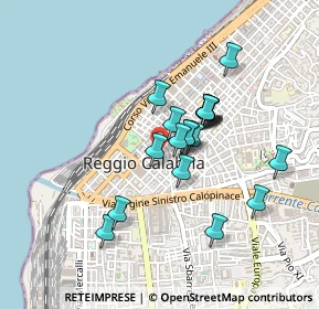 Mappa Via Antonio Cimino, 89127 Reggio di Calabria RC, Italia (0.3835)