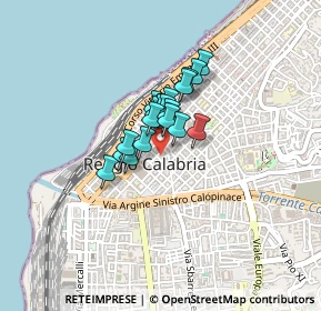 Mappa Via Antonio Cimino, 89127 Reggio di Calabria RC, Italia (0.255)