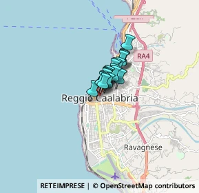 Mappa Via Antonio Cimino, 89127 Reggio di Calabria RC, Italia (0.71474)