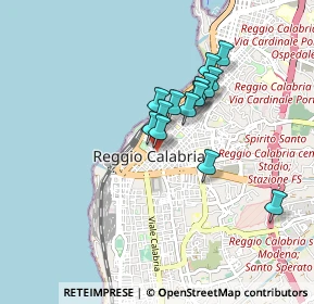 Mappa Via Antonio Cimino, 89127 Reggio di Calabria RC, Italia (0.72467)