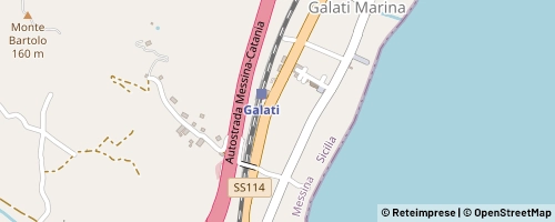 Mappa Messina