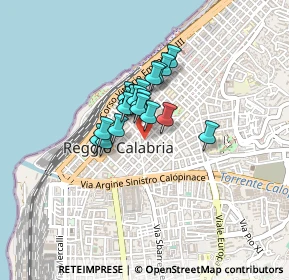 Mappa Via Domenico Muratori, 89127 Reggio di Calabria RC, Italia (0.2745)