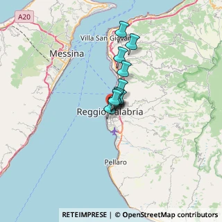 Mappa Via Scala di Giuda, 89128 Reggio di Calabria RC, Italia (3.61818)