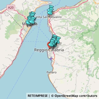 Mappa Via Scala di Giuda, 89128 Reggio di Calabria RC, Italia (7.30947)
