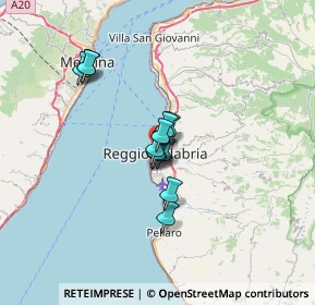 Mappa Via Domenico Muratori, 89127 Reggio di Calabria RC, Italia (4.67385)