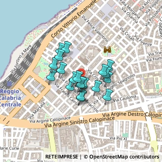 Mappa Via Scala di Giuda, 89128 Reggio di Calabria RC, Italia (0.165)