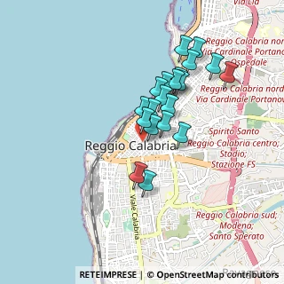 Mappa Via Scala di Giuda, 89128 Reggio di Calabria RC, Italia (0.8145)