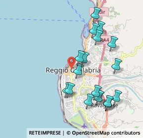 Mappa 89127 Reggio di Calabria RC, Italia (2.26611)
