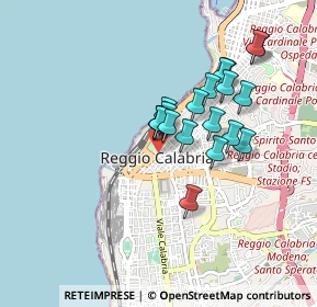 Mappa 89127 Reggio di Calabria RC, Italia (0.7825)