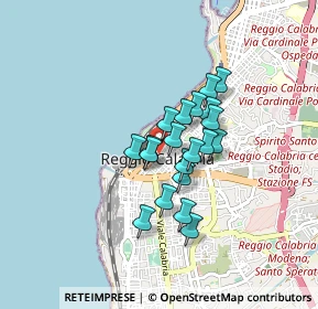 Mappa 89127 Reggio di Calabria RC, Italia (0.649)