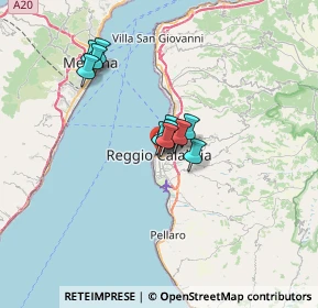 Mappa 89127 Reggio di Calabria RC, Italia (5.01636)