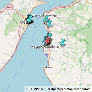 Mappa Via Nicolò da Reggio, 89128 Reggio di Calabria RC, Italia (5.7285)