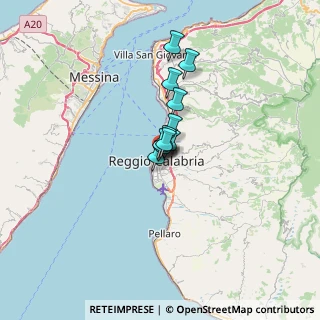 Mappa Via Nicolò da Reggio, 89128 Reggio di Calabria RC, Italia (3.56727)