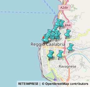 Mappa Via Andrea Caridi, 89127 Reggio di Calabria RC, Italia (1.30214)