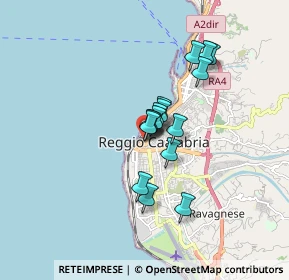 Mappa Via Andrea Caridi, 89127 Reggio di Calabria RC, Italia (1.27313)