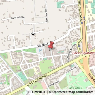 Mappa Via Crocifisso a Pietratagliata, 19, 90135 Palermo, Palermo (Sicilia)