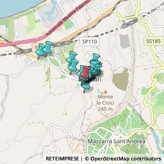 Mappa Via Orti, 98054 Furnari ME, Italia (0.362)