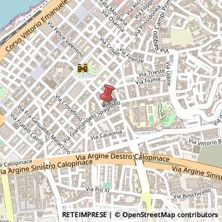 Mappa Via Diomede Marvasi, 15, 89128 Cittanova, Reggio di Calabria (Calabria)