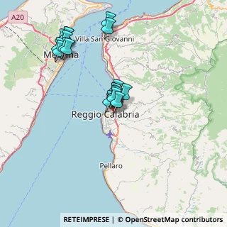 Mappa Via Pasquale Andiloro, 89128 Reggio di Calabria RC, Italia (7.56316)