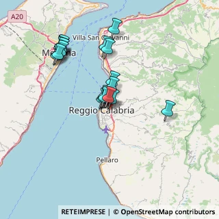 Mappa Via Pasquale Andiloro, 89128 Reggio di Calabria RC, Italia (7.6395)