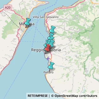 Mappa Via Pasquale Andiloro, 89128 Reggio di Calabria RC, Italia (4.33083)