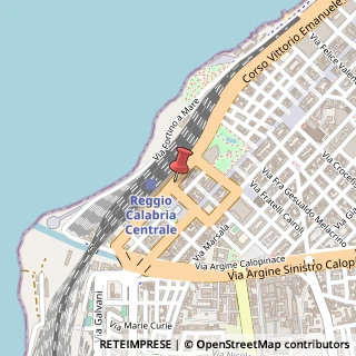 Mappa Via Missori, 37, 89127 Reggio di Calabria, Reggio di Calabria (Calabria)