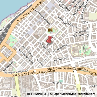 Mappa Via Giuseppe Mazzini, 20A, 89128 Reggio di Calabria, Reggio di Calabria (Calabria)