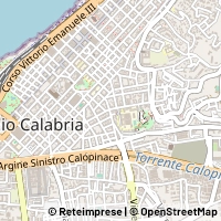 地図 Reggio di Calabria