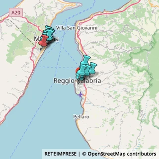 Mappa Via Placido Geraci, 89128 Reggio di Calabria RC, Italia (7.62667)