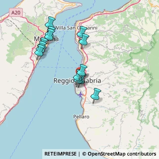 Mappa Via Placido Geraci, 89128 Reggio di Calabria RC, Italia (7.72692)