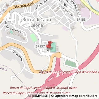 Mappa Via Paolo VI, 34, 98070 Rocca di Capri Leone ME, Italia, 98070 Capri Leone, Messina (Sicilia)