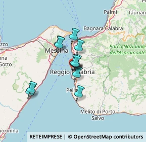 Mappa Via Fata Morgana, 89100 Reggio di Calabria RC, Italia (9.5725)