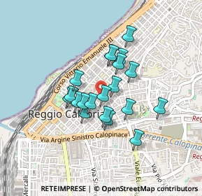 Mappa Via Fata Morgana, 89100 Reggio di Calabria RC, Italia (0.3545)