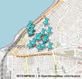 Mappa Via Fata Morgana, 89100 Reggio di Calabria RC, Italia (0.282)