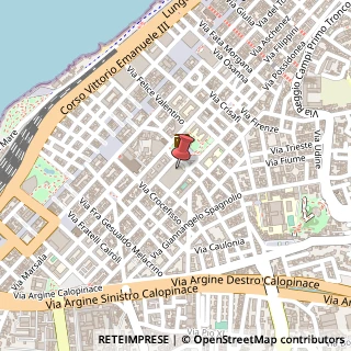 Mappa Via Fata Morgana, 21, 89100 Reggio di Calabria, Reggio di Calabria (Calabria)