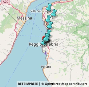 Mappa Via Fata Morgana, 89100 Reggio di Calabria RC, Italia (3.54545)