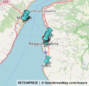 Mappa Via Fata Morgana, 89100 Reggio di Calabria RC, Italia (6.63)