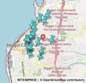 Mappa 89128 Reggio di Calabria RC, Italia (0.804)