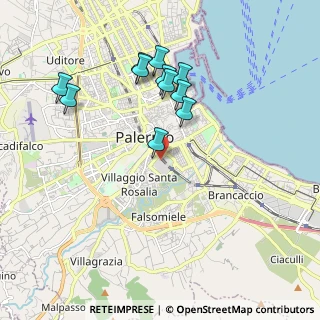 Mappa P.Za Leotta Nicola, 90127 Palermo PA, Italia (2.04636)