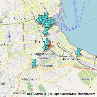 Mappa P.Za Leotta Nicola, 90127 Palermo PA, Italia (2.04133)