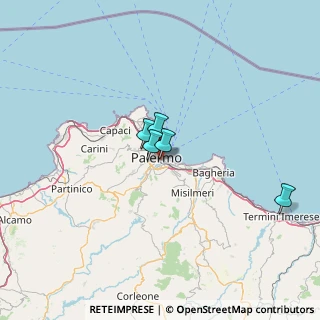 Mappa Via Palermo Gaspare, 90127 Palermo PA, Italia (49.57091)