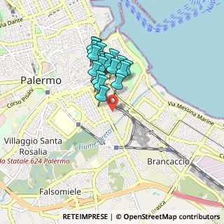 Mappa Via dei Decollati, 90124 Palermo PA, Italia (0.797)