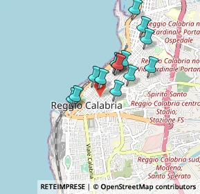 Mappa Via Giuseppe Mazzini, 89127 Reggio di Calabria RC, Italia (0.78)