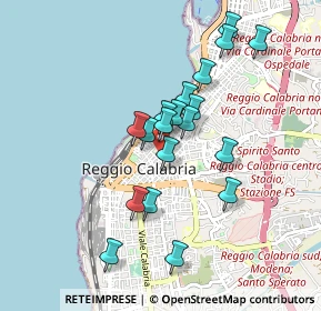 Mappa Via Giuseppe Mazzini, 89127 Reggio di Calabria RC, Italia (0.86263)