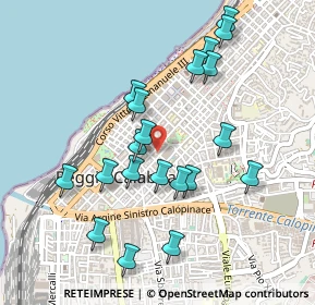 Mappa Via Giuseppe Mazzini, 89127 Reggio di Calabria RC, Italia (0.5255)