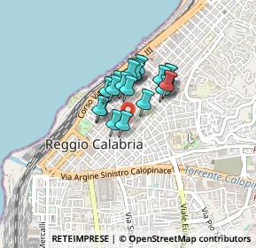 Mappa Via Giuseppe Mazzini, 89127 Reggio di Calabria RC, Italia (0.2835)