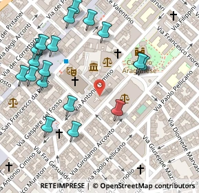 Mappa Via Giuseppe Mazzini, 89127 Reggio di Calabria RC, Italia (0.167)