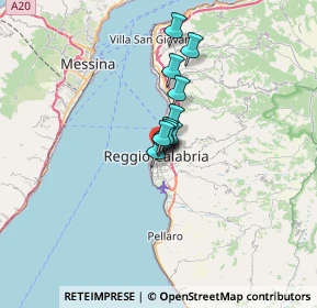 Mappa Via Giuseppe Mazzini, 89127 Reggio di Calabria RC, Italia (3.56455)